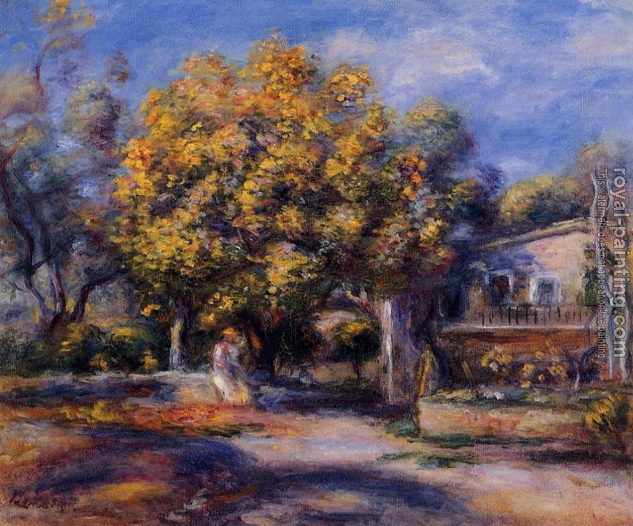 Pierre Auguste Renoir : Houses at Cagnes II